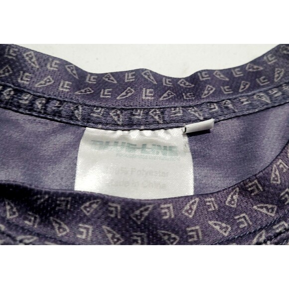 Little Caesars Pizza Employee Uniform Work Shirt ALL Over Print Unisex Small EUC - Picture 7 of 8